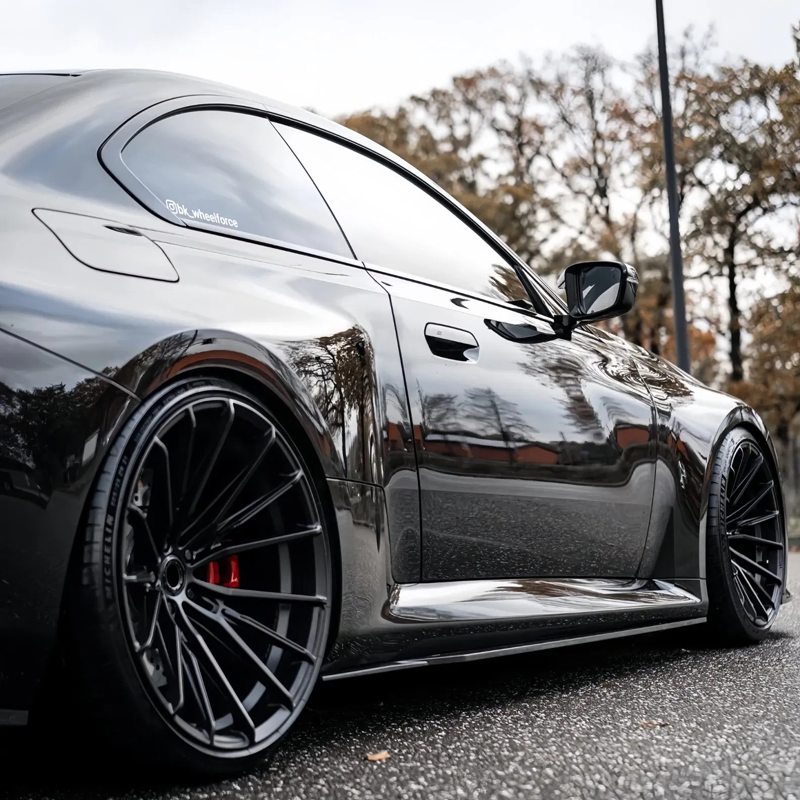 18 19 20 21 22 23 24 Inch 5X114.3 Black Multi Spoke Custom Forged Alloy Wheel for E36 Mercedes BMW Audi SUV Car