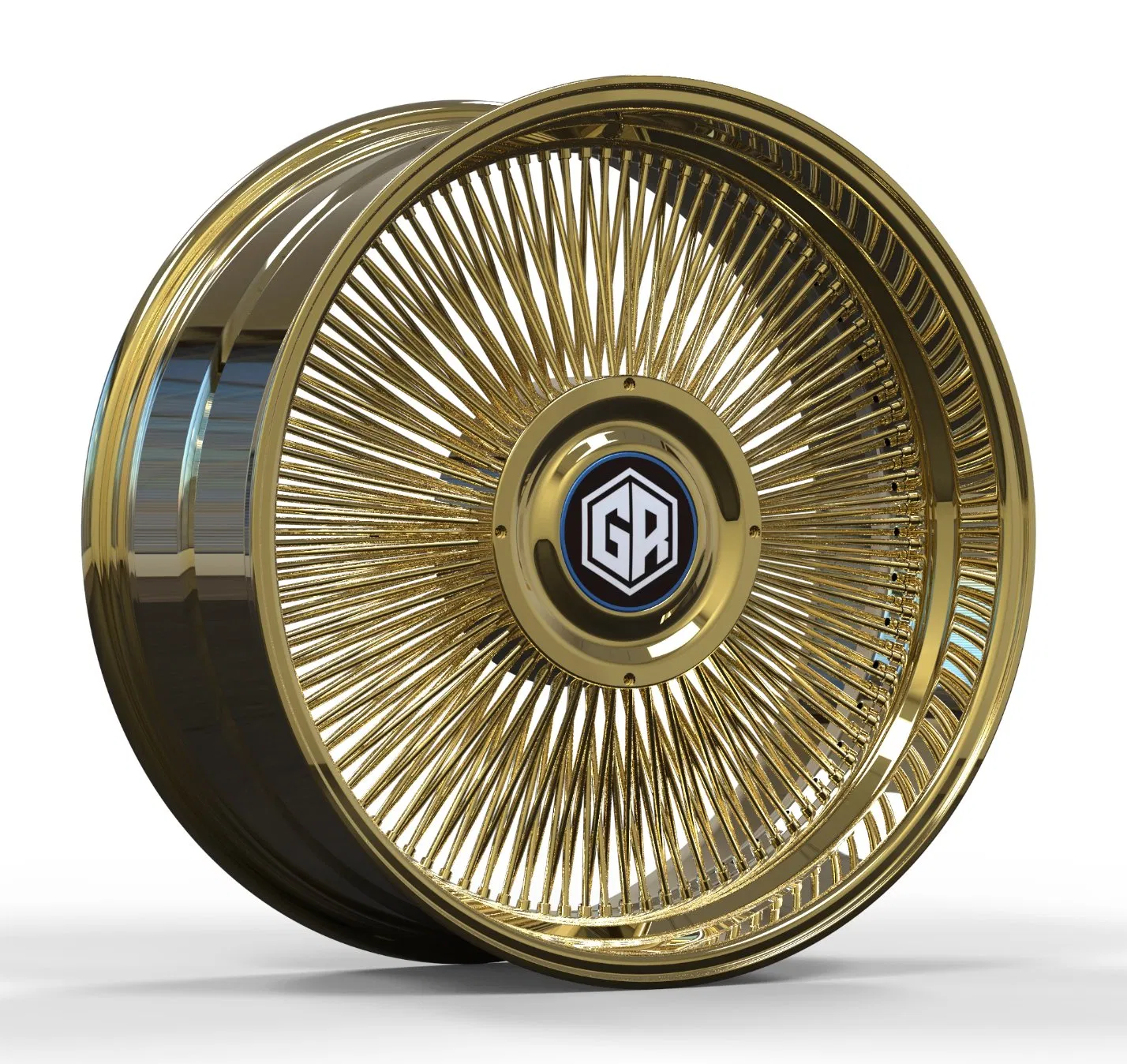 Hadison Personalization Custom Forged Staggered Wire Wheels 20 22 24 26 Inch 6061-T6 Aluminum Alloy Classic Car Wheels Rims