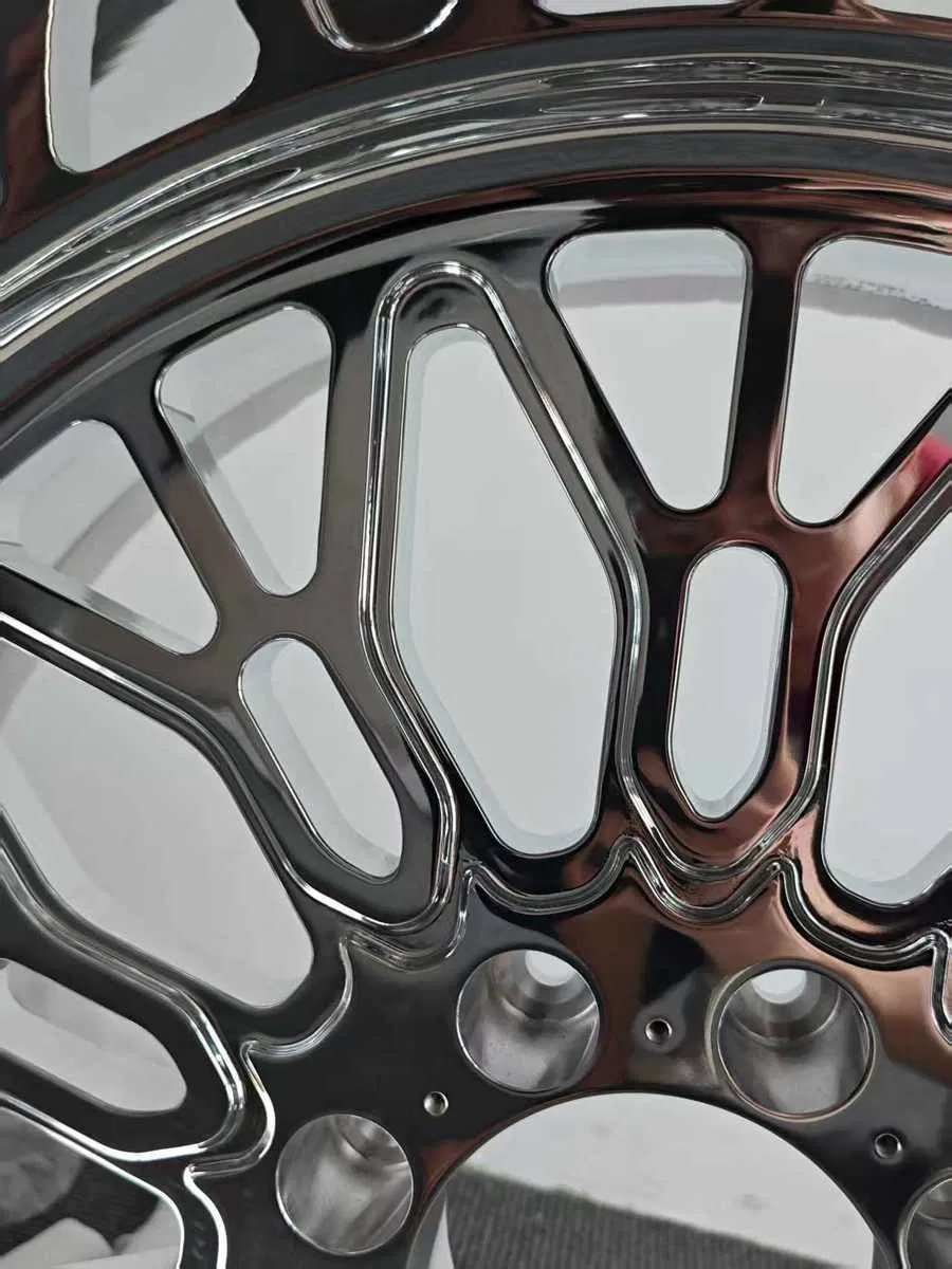 22X12 22X14 24X12 24X14 26X16 with Custom Floating Caps Forged 4X4 Offroad 8X170 8X180 8X6.5 6X5.5 Polished Truck Wheel