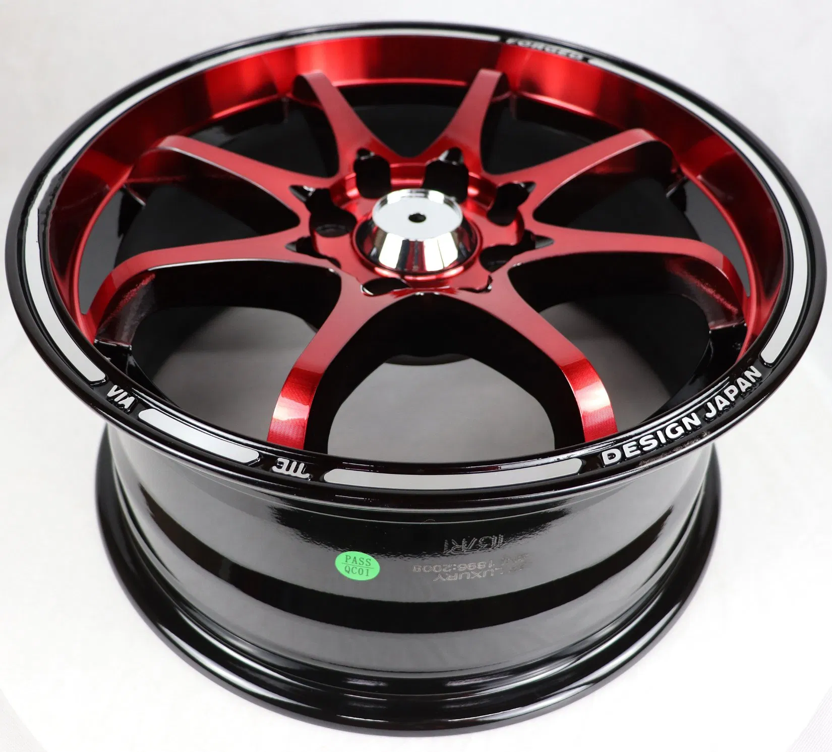 Custom Design 15 Inch Spare Part Auto Accessories Deep Dish Racing Forged Rims for Luxury Cars PCD 4/8X100-114.3