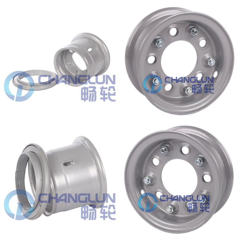 Changlun Wheel Split Rim Multi-Piece 4.33r-8 5/140/94 for Forklift Material Handling Equipment for Sale