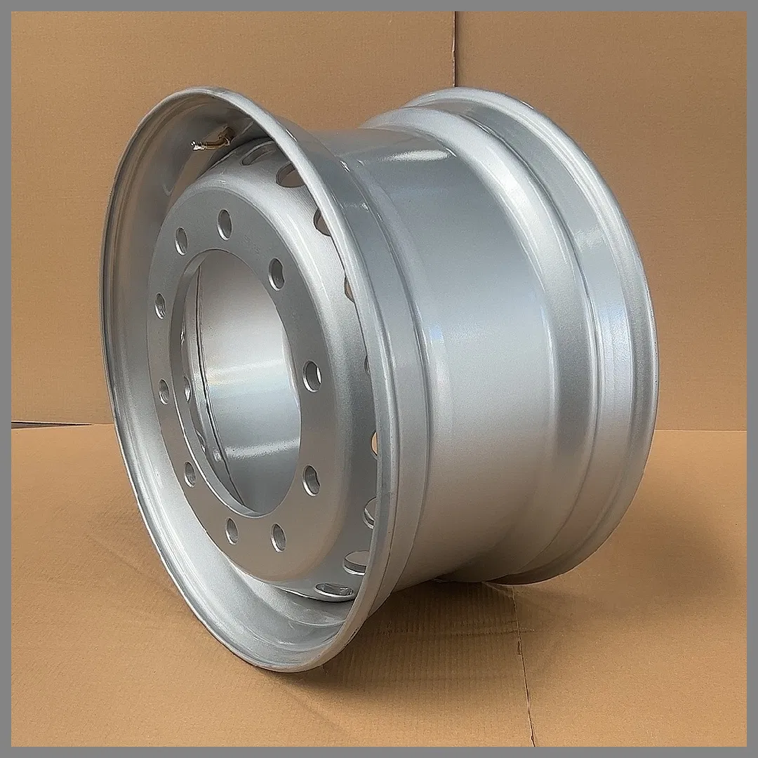 China Manufacturer Bulk Heavy Loads 22.5X11.75 Steel Forged Truck Wheel, Supply Sinotruk and Other Oems for 385/65r22.5, 15r22.5
