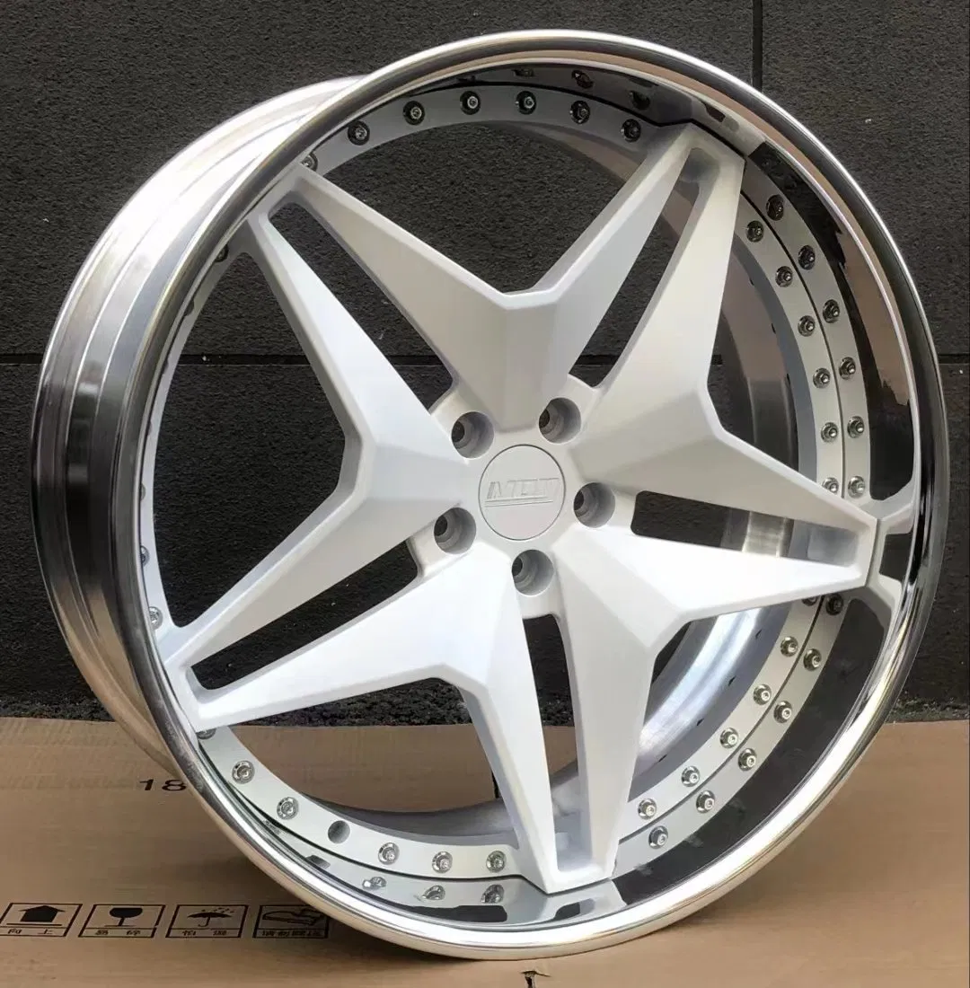 Custom Forged Rims 2 Piece Split Wheels 18 19 20 21 2 Piece Forged Wheels Rims 5 Holes Concave Two-Pieces Forged Wheels