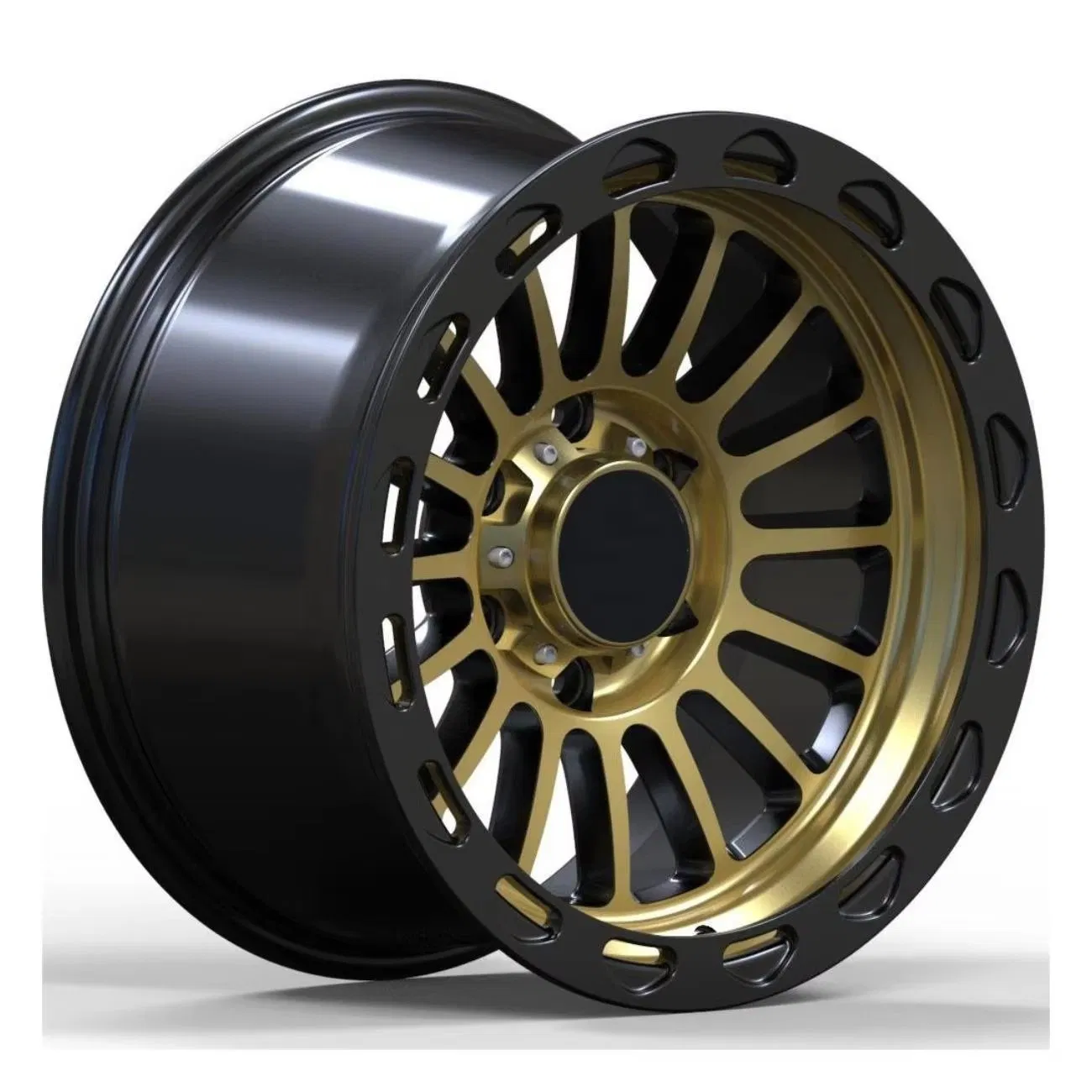 Custom High Performance Deep Dish Concave Offroad Wheel 5X114.3 6X139.7 16/18/19/20inch Forged Rims