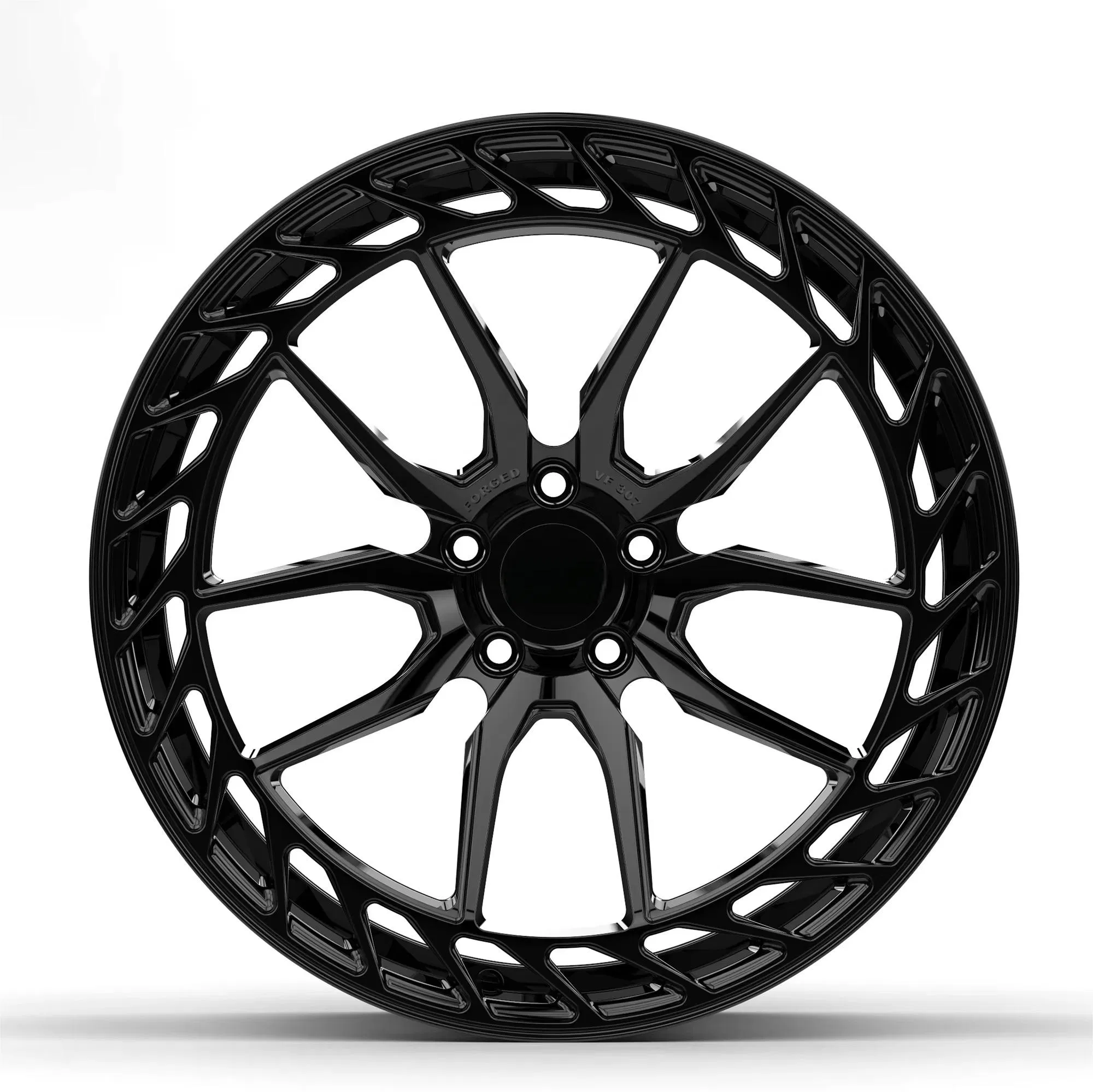 2-Piece Carbon Fiber Barrel Forged Car Wheels 16/17/18/19/20/21/22/23/24inch Aluminum Alloy Rims