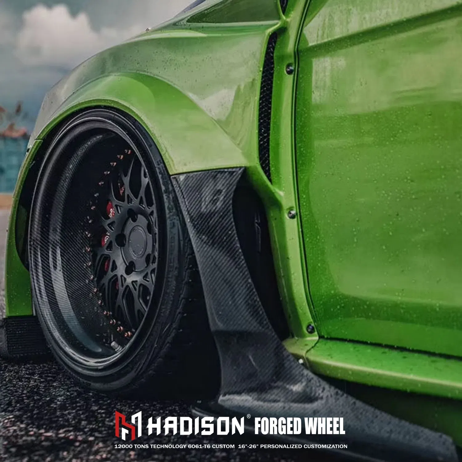 Forged Alloy Deep Concave Dish Wheel Rims 16-26 Inch Carbon Fiber Car Wheels for Urus Gtr for BMW Adui C8 5X114.3 5X112 6X130