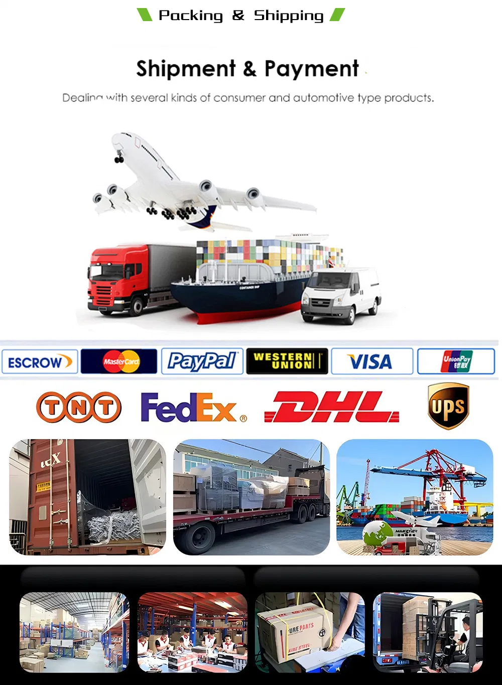 Packaging and Shipping Information