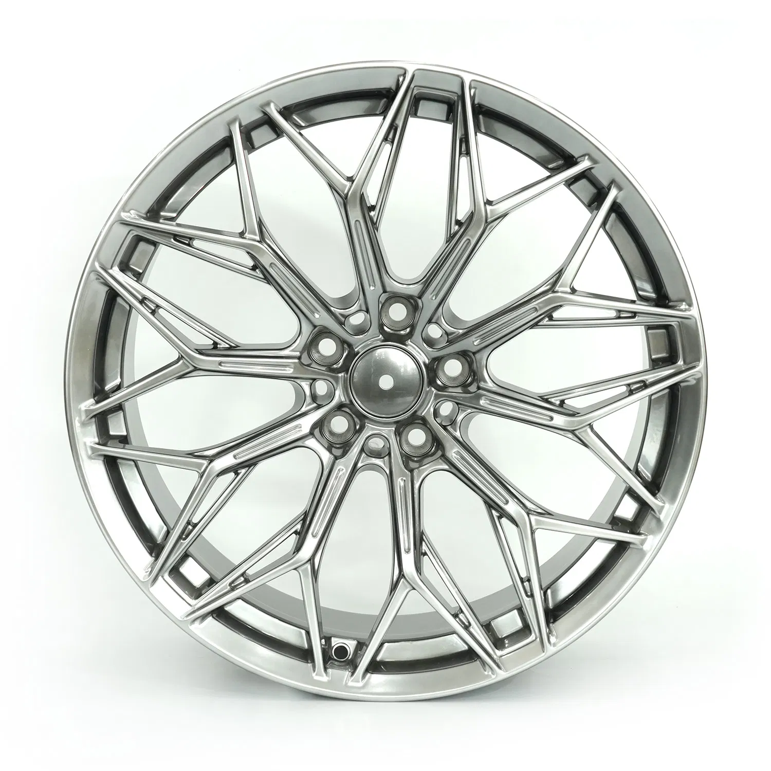 Premium High Strength Forged Aluminum Alloy Wheel Suspended Multi Spoke Design