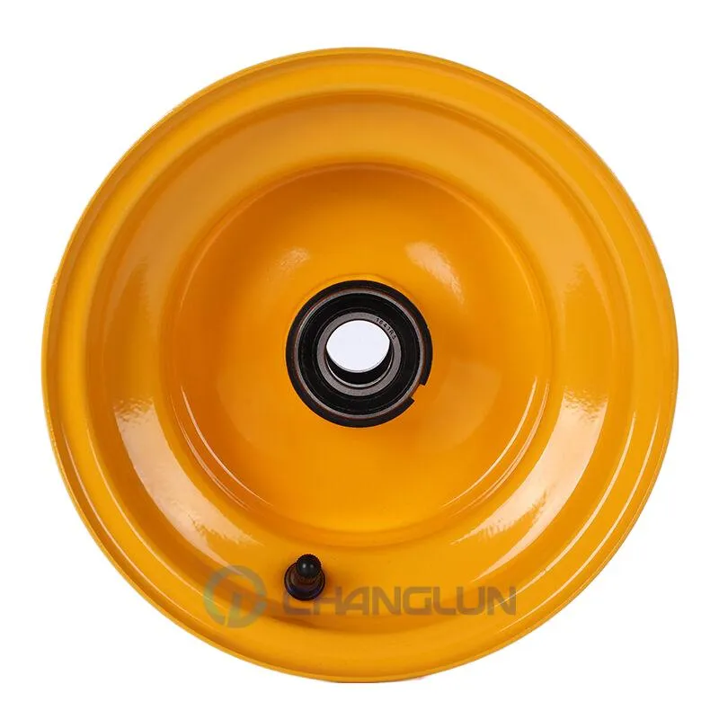 Lawn Mower Wheel Detail