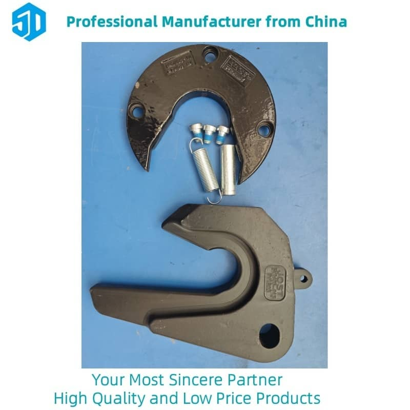 Chinese Manufacturer Long Service Life Rear Tow Hook Welding Fifth Wheel.