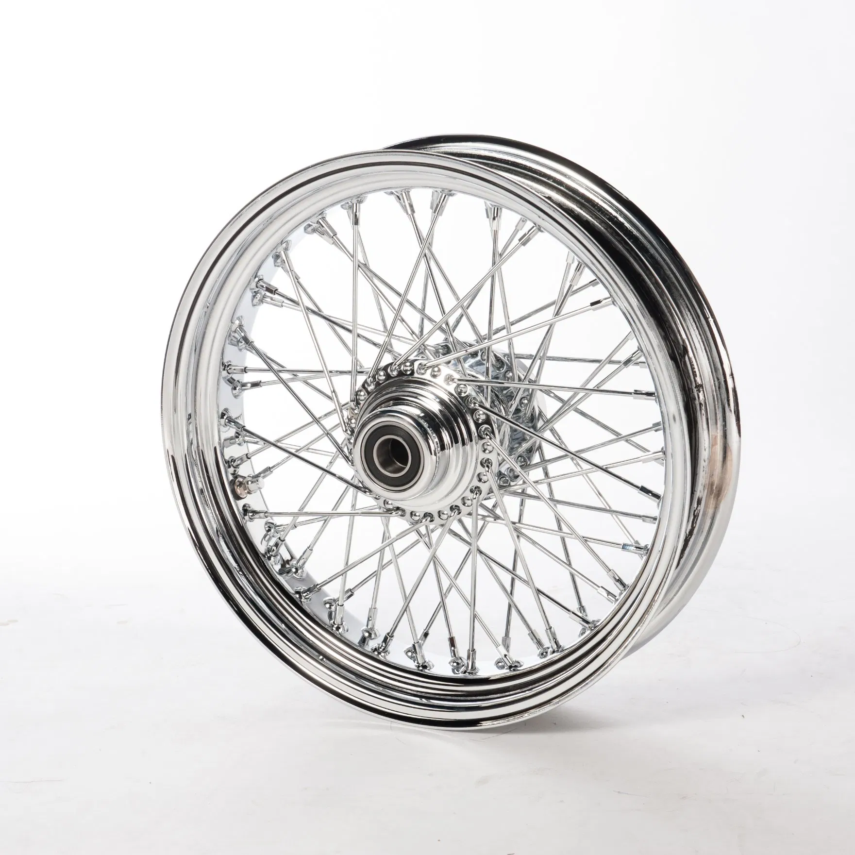 Harley&amp; Custom Bike Spoke Wheel Black