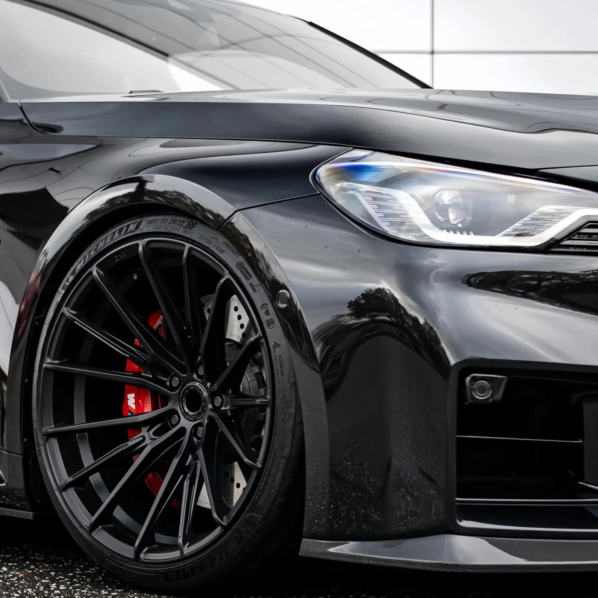 18 19 20 21 22 23 24 Inch 5X114.3 Black Multi Spoke Custom Forged Alloy Wheel for E36 Mercedes BMW Audi SUV Car