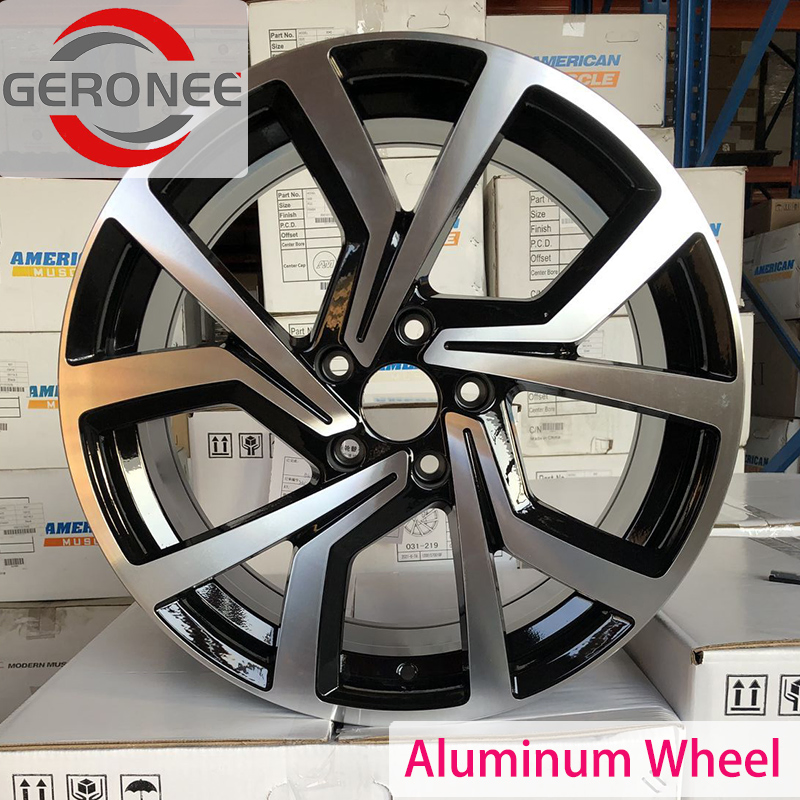 New Design Flow Formed Forming Alloy Wheels Aluminium Magnesium Rim Black Color 15*6.5 15X6.5 Et35 PCD 5X114.3mm 4X100mm 5X100mm