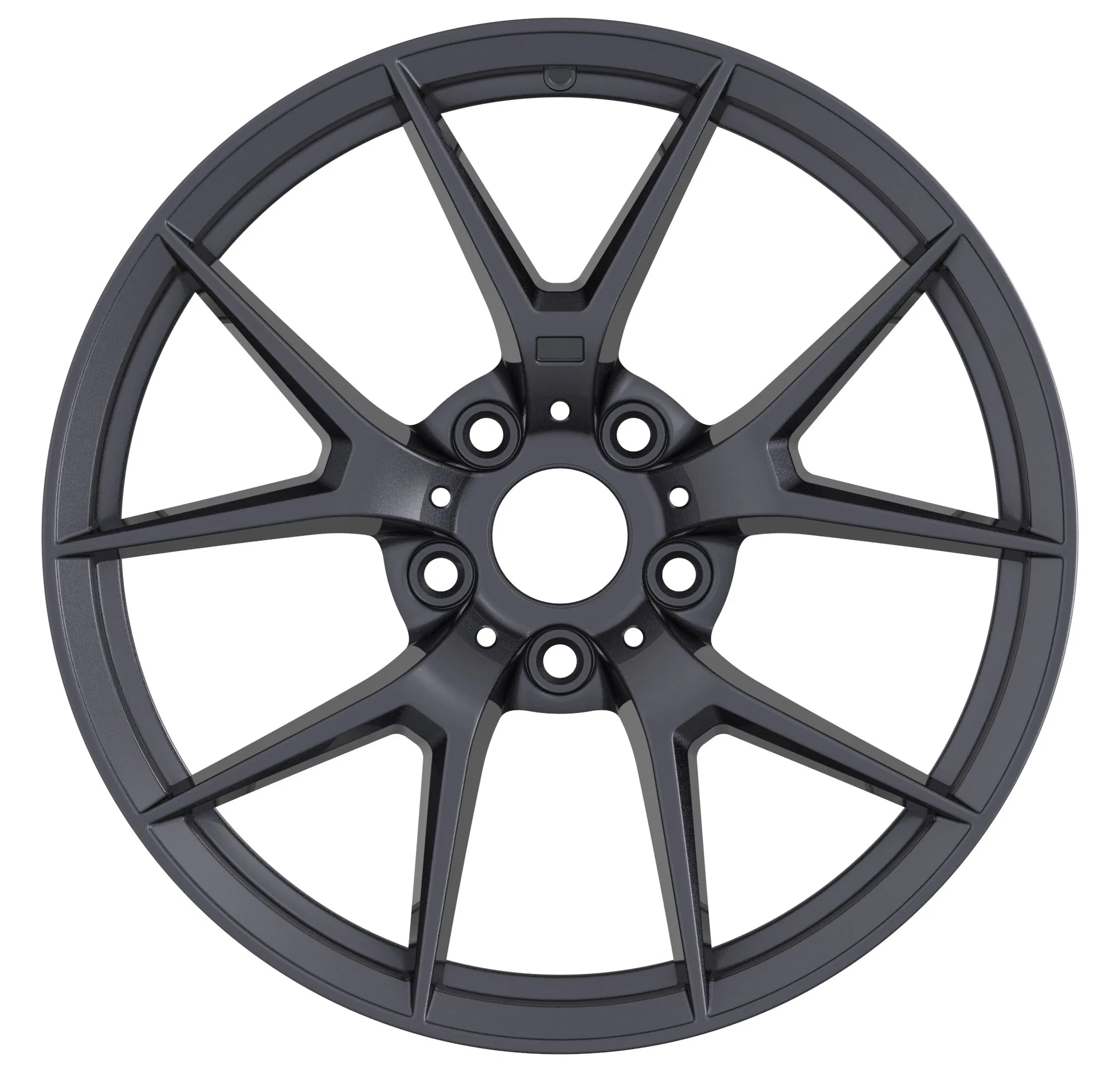 Customized 5X130 Car Rims Hyper Black Front and Rear Wheels