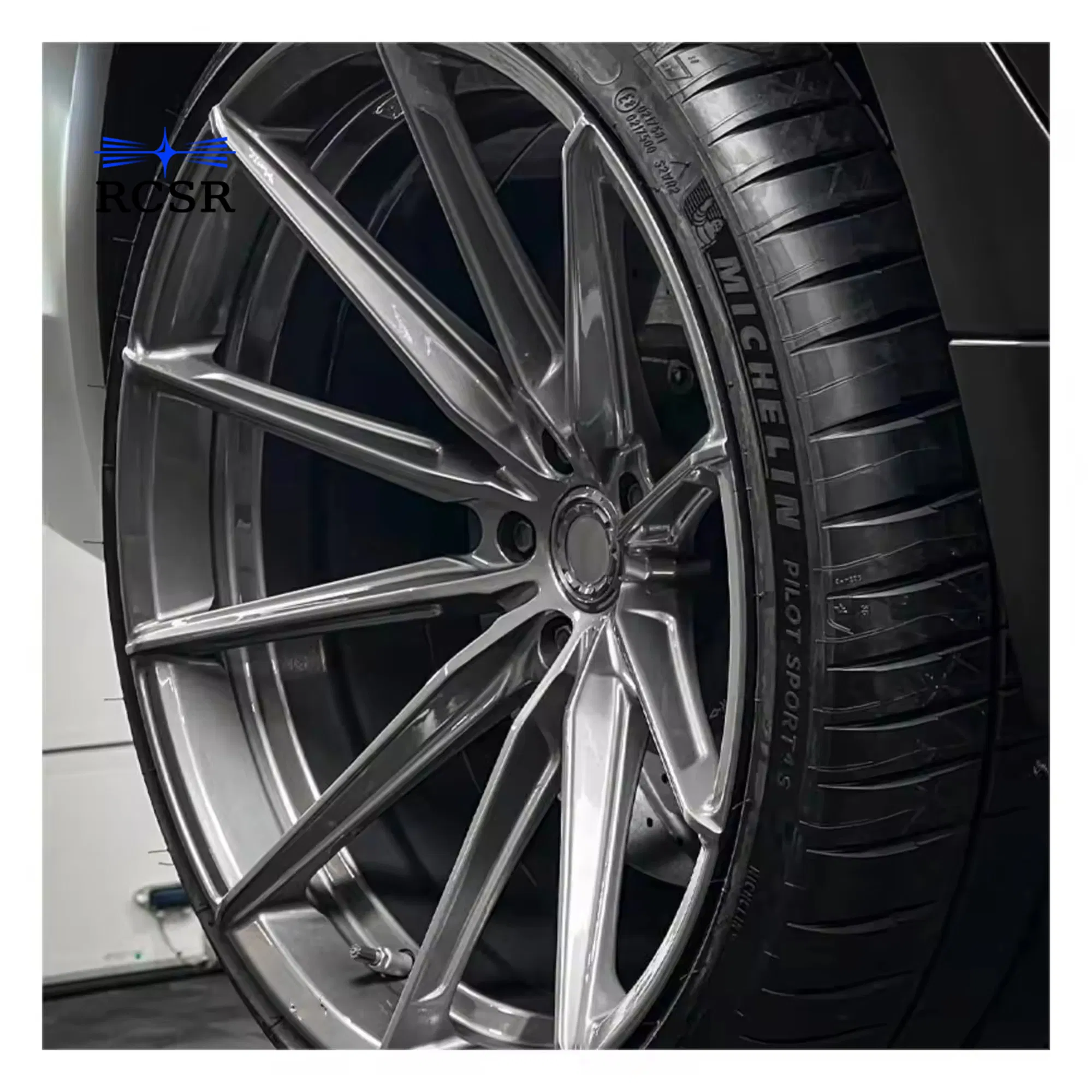 Rcsr New Concave Alloy Car Wheels for Audi RS BMW M3 M4 M5 Mercedes Benz 17 18 19 20 21 22 Inch Forged 5X112 5X120 Rim