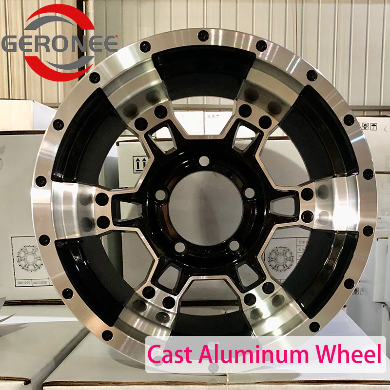 New Design Flow Formed Forming Alloy Wheels Aluminium Magnesium Rim Matt Black with Lip Machine 15*6.5 15*7 15X6.5 15X7 Et 25/32 PCD 4X100mm CB 67.1