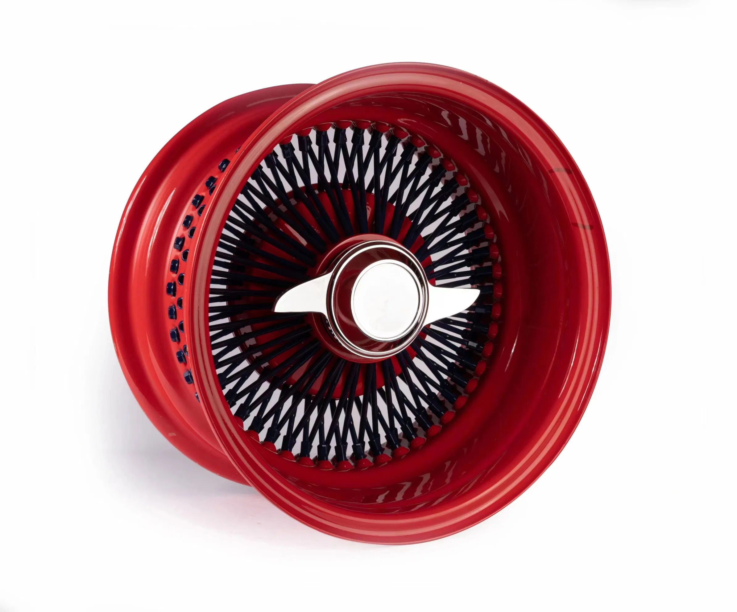 13 Inch 72 Spoke Wire Wheel Steel Alloy Wheel Rim