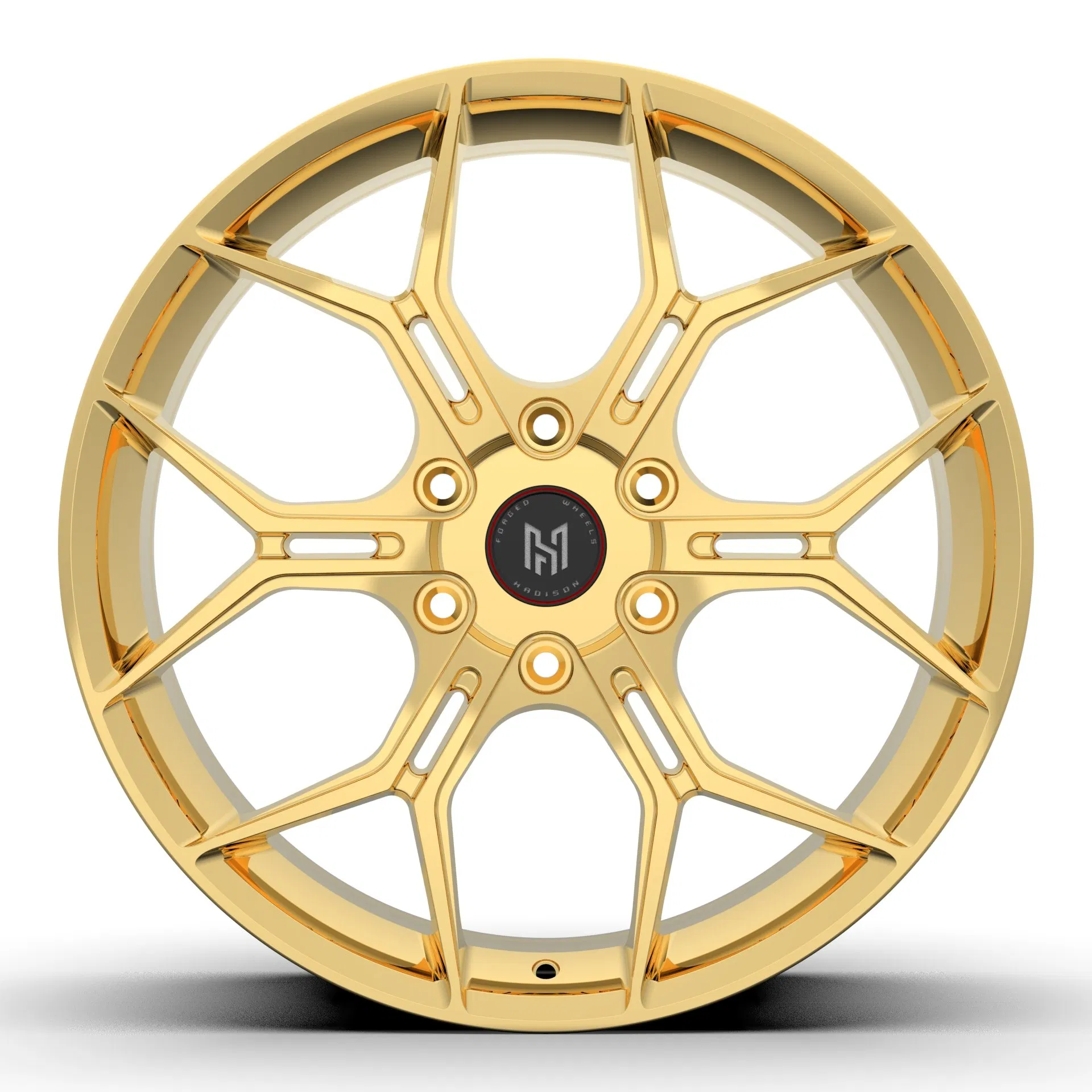 Hadison Hdo2021 Custom 17"-24" 6061-T6 Forged Wheels Gold Chrome 20X12 American off-Road A106 6X135/6X139.7 -44 Milled Wheels