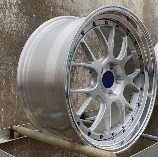 New E46 M3 CSL E36 E38 E39 F10 F30 5X120 18-Inch Aluminum Alloy Casting Silver Multi-Spoke Wheels for BMW