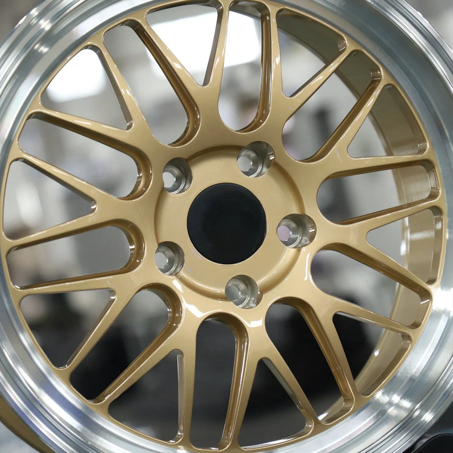 Side-Milled Spokes Ml-10rt Deep Dish Forged 6061-T6 Aluminum Wheels Machined Outer Lip