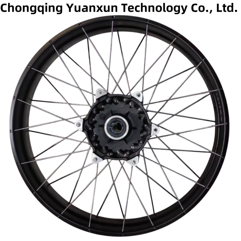 Front Rear Forged Aluminium Alloy Motorcycle Wheel, Other Colors, Drum Brake for Locin/YAMAHA/Lifan/Honda/Chunfeng/Zongshen