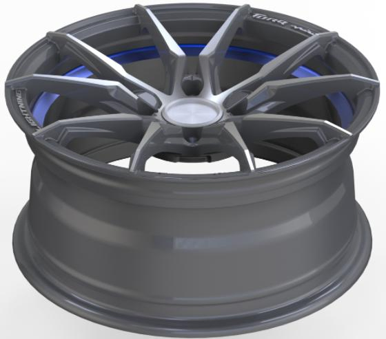 Factory Hot 15X7.0inch Flow Forming Car Accessories Rims Wheels Casting Aluminum