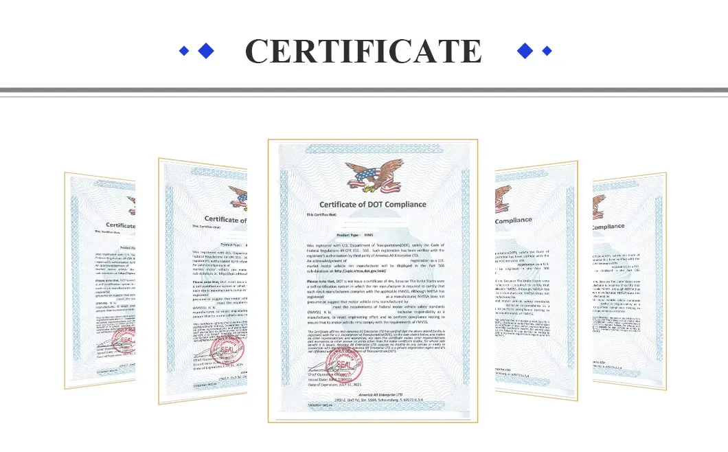 Safety Certificates