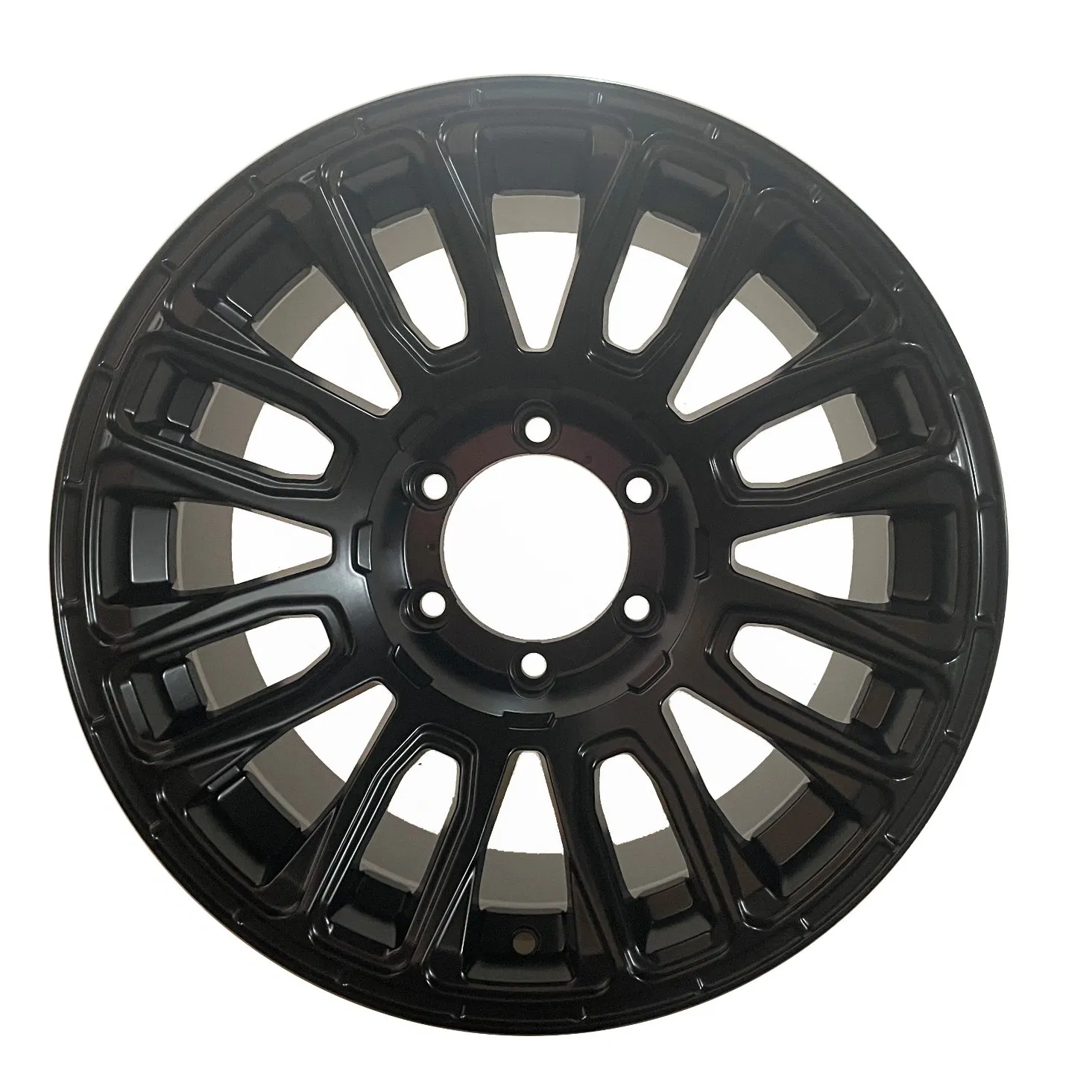 Flow Formed New 18 19 20 Inch 35 Et 5X108-120 PCD Multi-Spoke Offroad Wheel Rims for Aluminum Alloy Black Finish