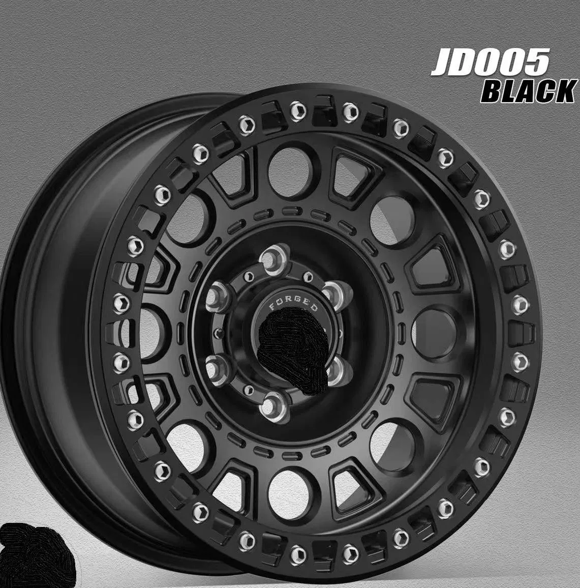 off-Road 4X4 Aluminum Wheel Rim with Beadlock, Aftermarket. Modification