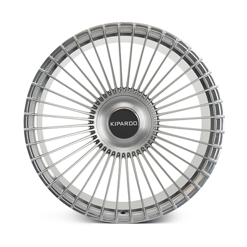 Custom Straight Spoke Wire Wheel in Chrome Silver, 13-22 Inch