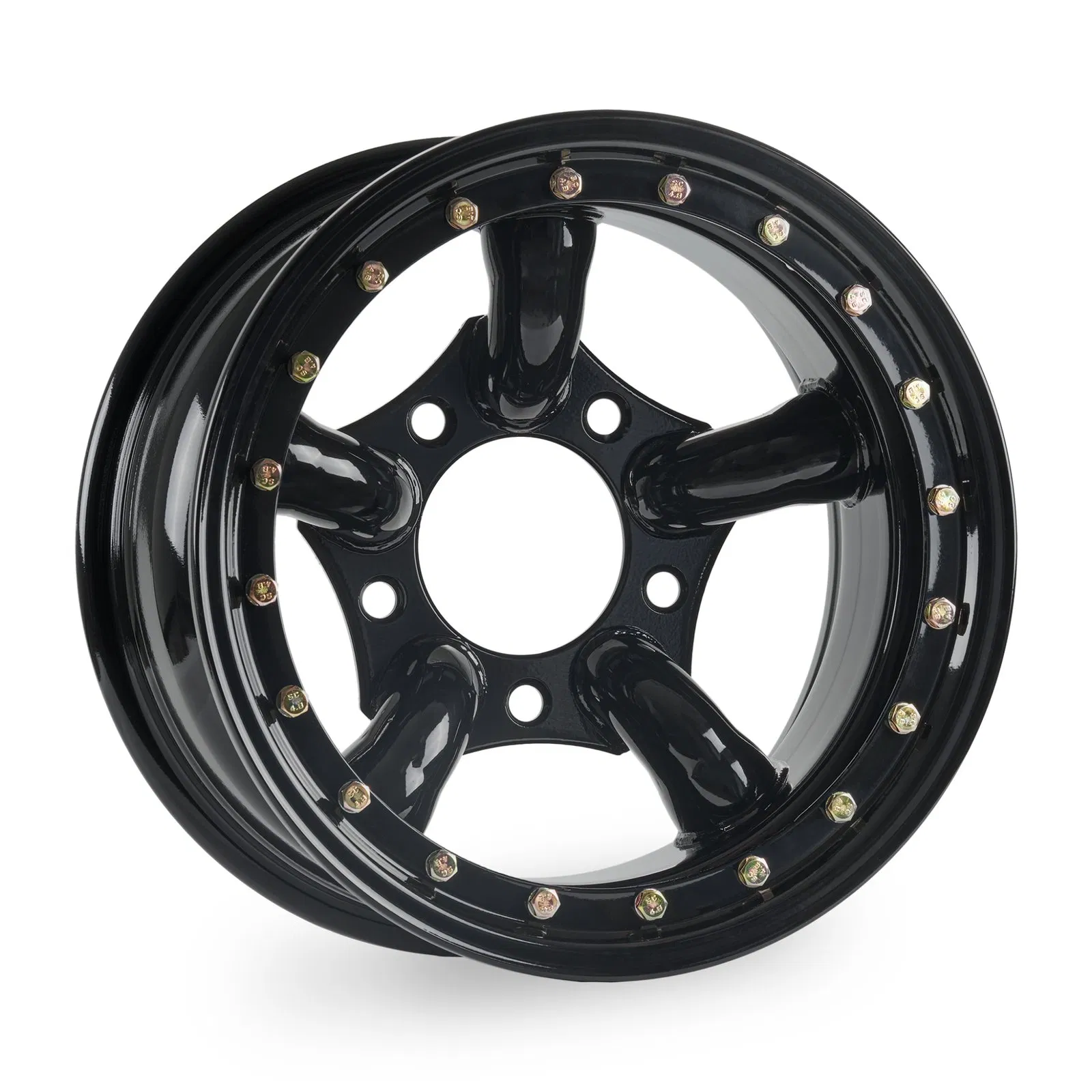 Black Beadlock Steel Wheel with Modular 16X8" 5X165