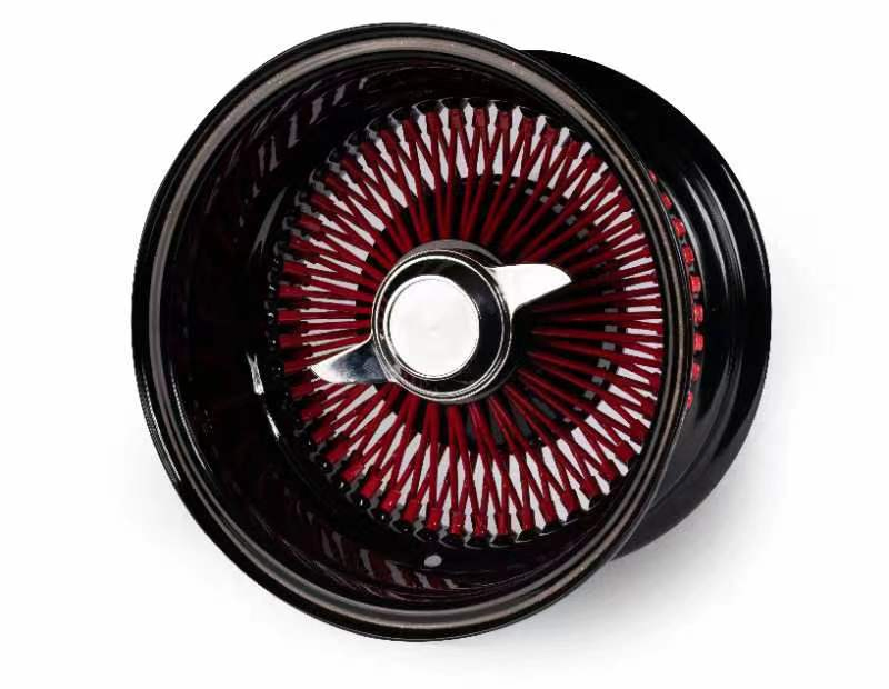 13 Inch 72 Spoke Wire Wheel Steel Alloy Wheel Rim