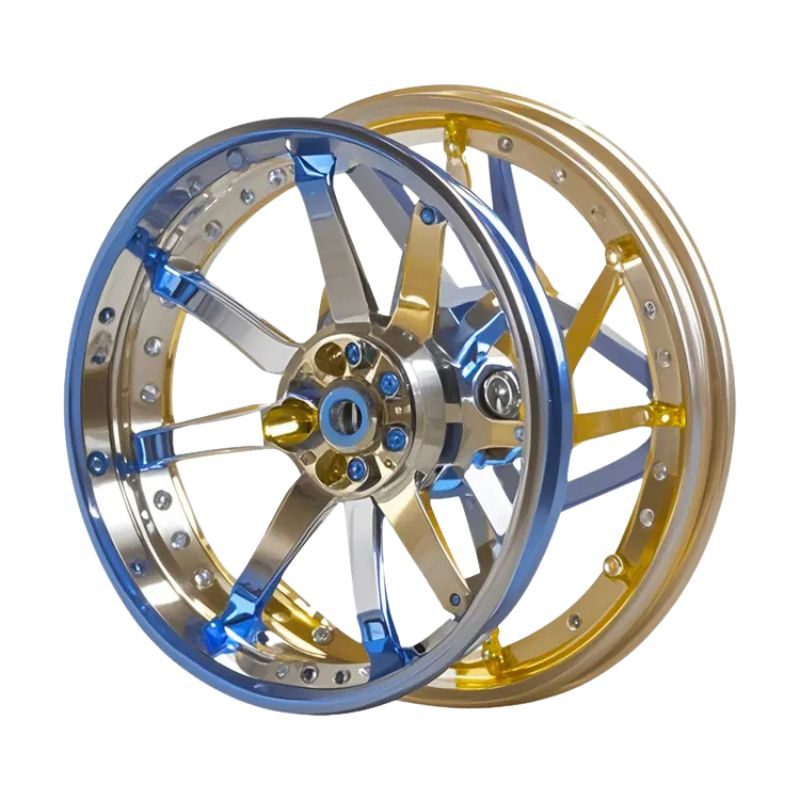 Custom Motorcycle Forged Wheel Rim Front Rear Aluminum Alloy Cast Wheel