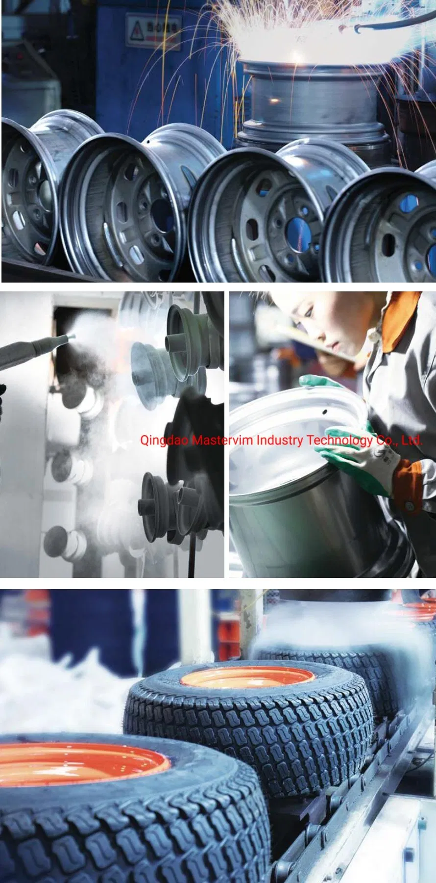 Automatic welding line