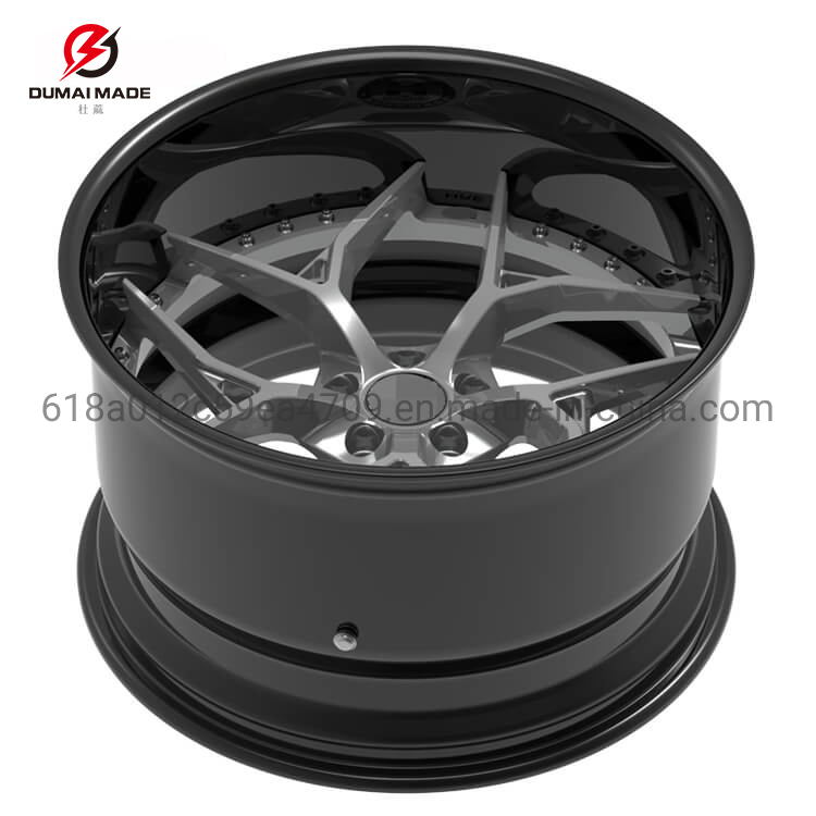 2 Piece Deep Lip Rims Forged 20inch 5X114.3 Custom Deep Dish Wheels