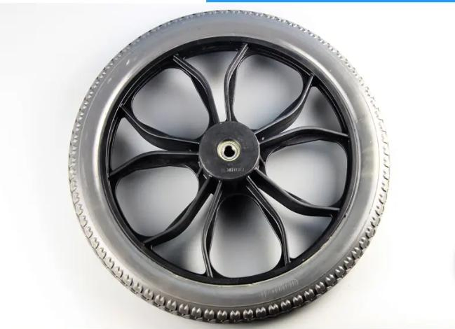 Wheelchair Brake Parts Wheelchair Caster Wheel Auto Parts Wheel Handrimi Rear Wheels with Rubber Tire