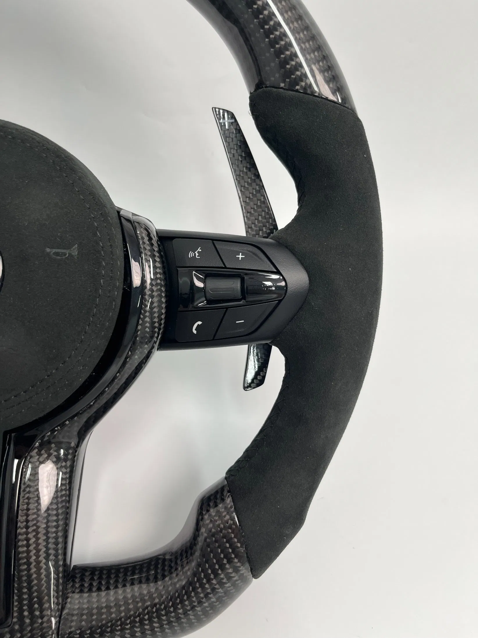 Carbon Fiber for BMW F30 F10 3 Series 5 Series X5 X6 E90 E92 M3 M5 E46 F20 F12 F80 F82 LED Steering Wheel Customization Sports