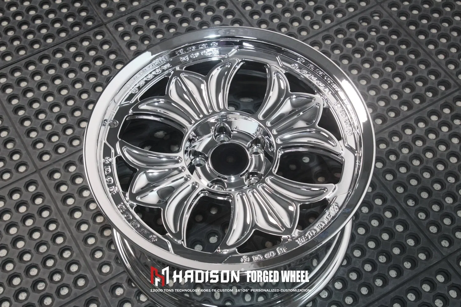 5X112 21 22 23 24 Inch Custom Chrome Cross Design Deep Dish Wheels Forged Rims for Rolls-Royce Cullinan