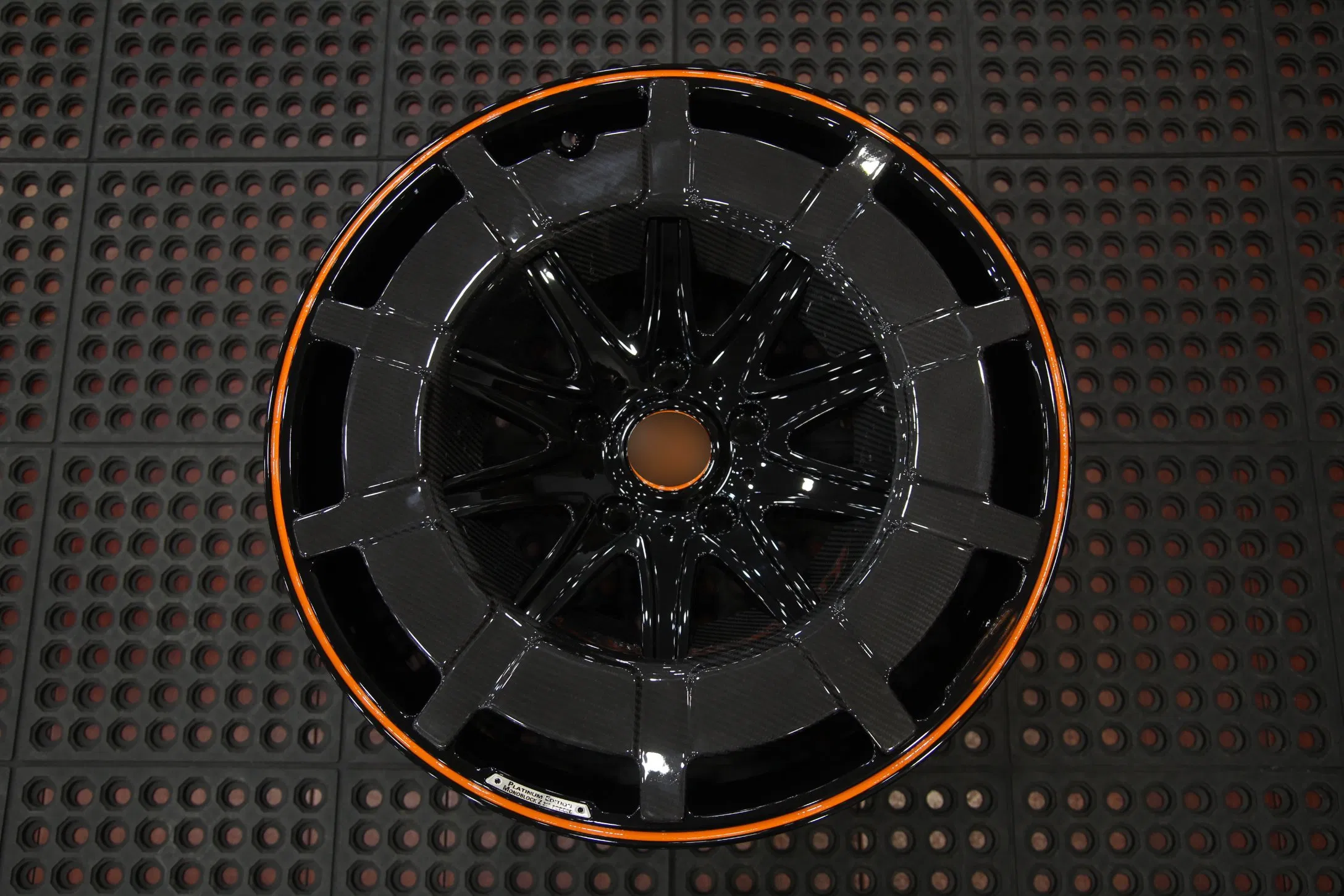 Hadison HD1277 Customizable Color/Size/Center Cap with Real Carbon Fiber Ring Forged Wheel Rim for Mercedes G Class