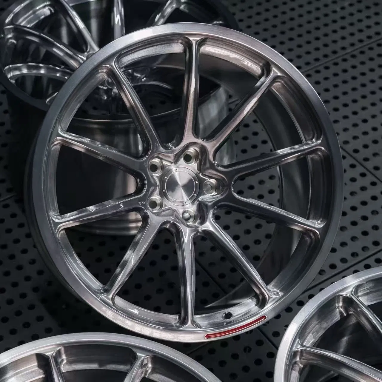 Chrome 16 17 18 19 20 22 24 Inch 5X120 5X114.3 5X112 Forged Wheels for BMW M3 F80 Audi A4 Mercedes-Benz C-Class Racing Car Wheel