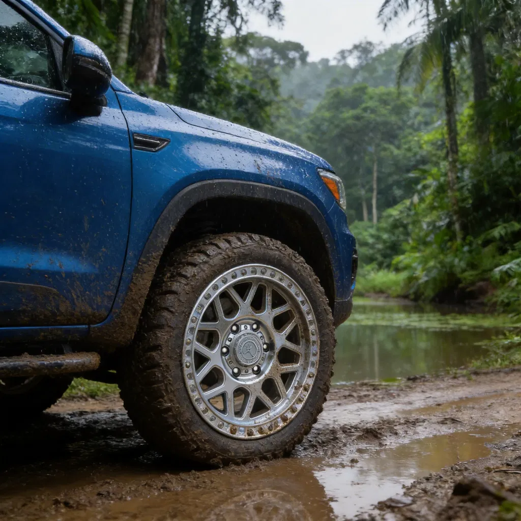 Precision-Cast Aluminum Offroad Wheels for 4WD Vehicles