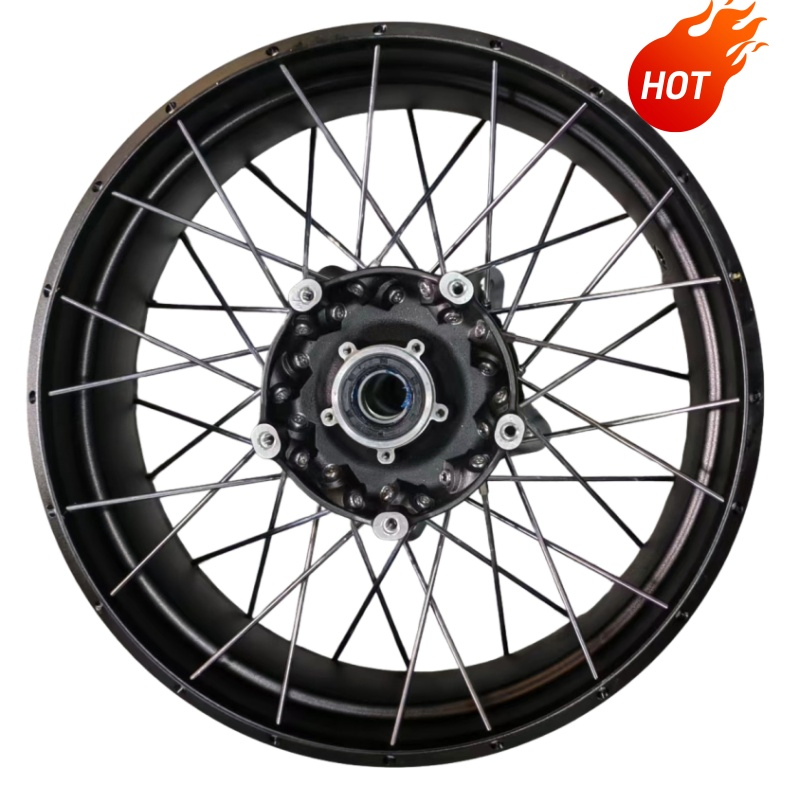 Front Rear Forged Aluminium Alloy Motorcycle Wheel, Other Colors, Drum Brake for Locin/YAMAHA/Lifan/Honda/Chunfeng/Zongshen