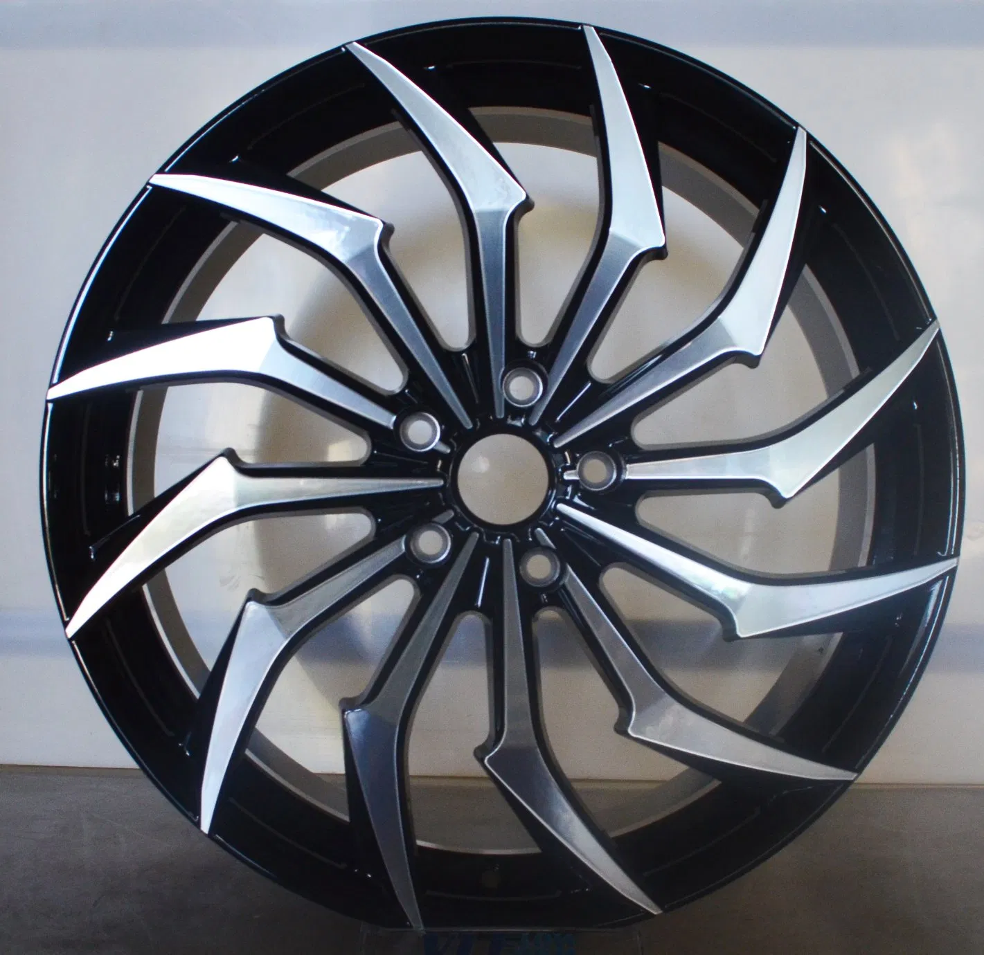 17inch 17*7.5 Casting Aluminum Replica Car Wheels Black Car Alloy Wheels