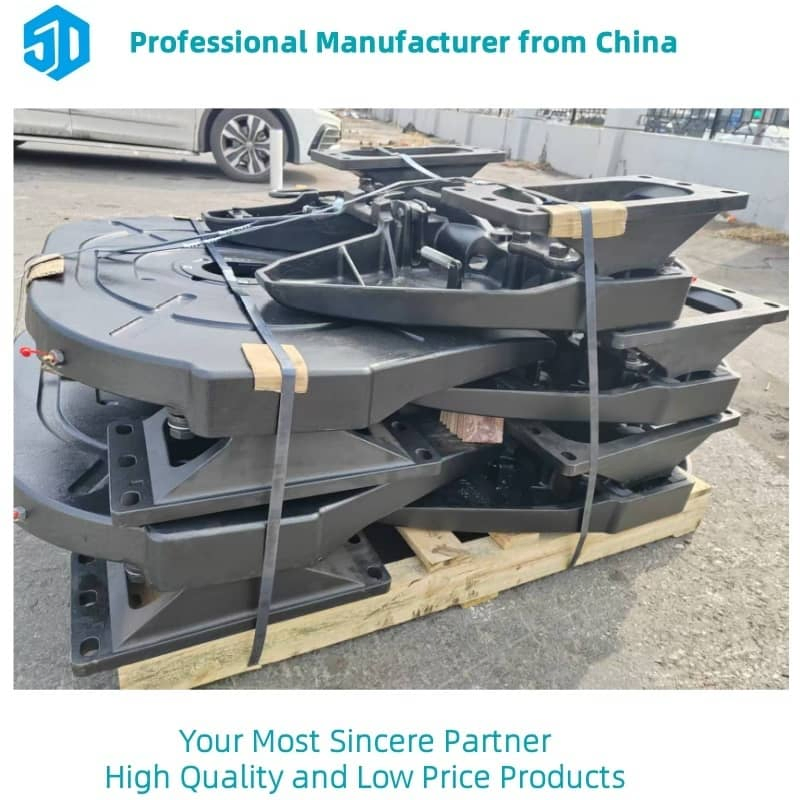 Chinese Manufacturer Long Service Life Rear Tow Hook Welding Fifth Wheel.