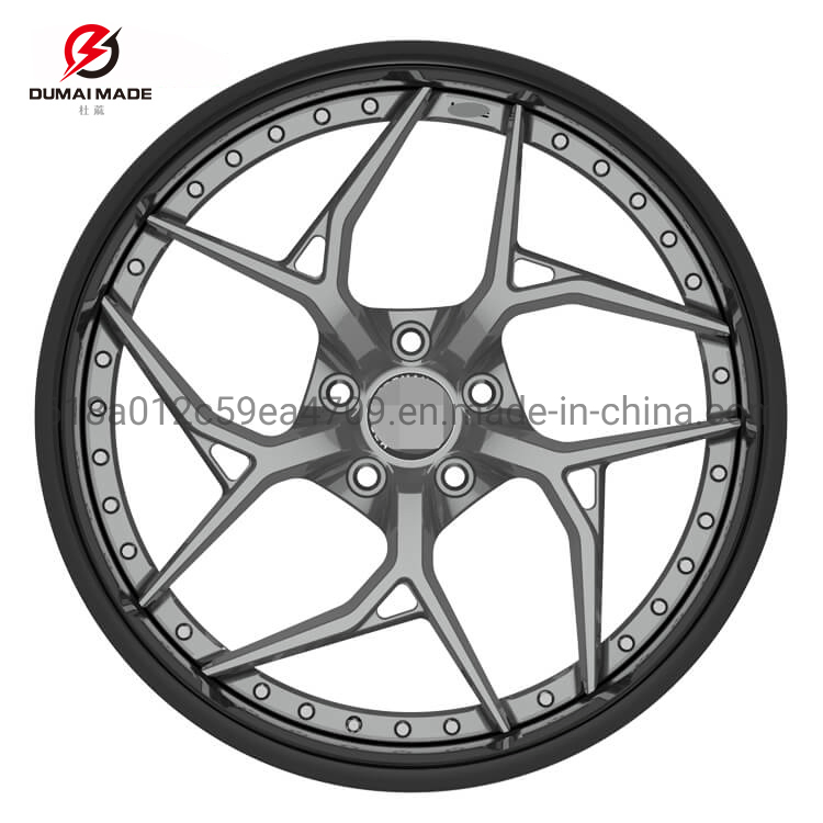 2 Piece Deep Lip Rims Forged 20inch 5X114.3 Custom Deep Dish Wheels