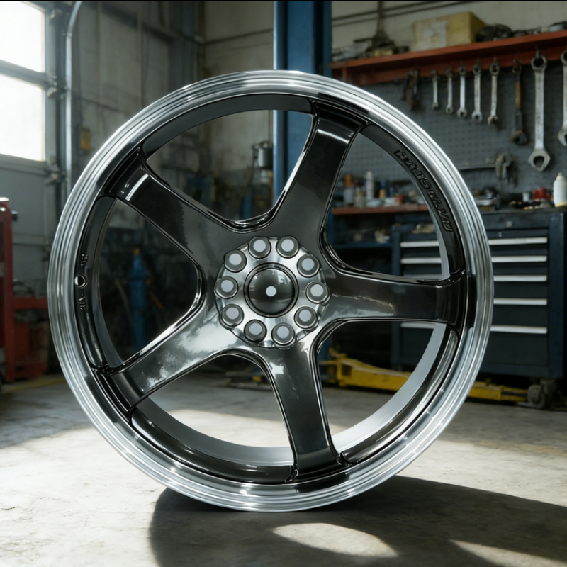 High Strength Forged Material Performance Wheel with Innovative Multi Spoke Design