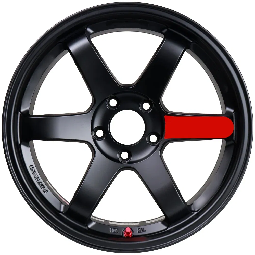18 Inch Te37 Style Multi Spoke Wheel Alloy Wheel for Passenger Car Classic European Aftermarket Rim