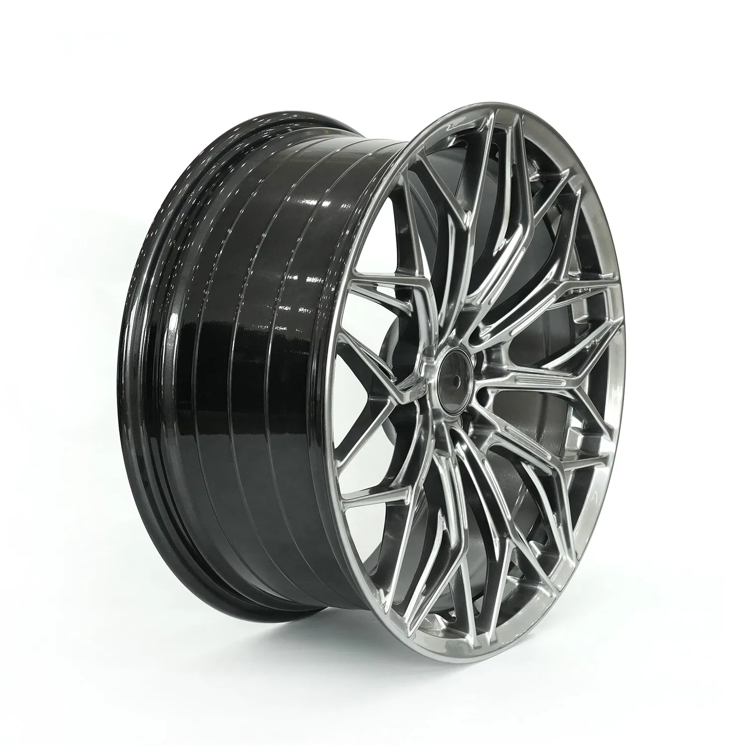 Premium High Strength Forged Aluminum Alloy Wheel Suspended Multi Spoke Design