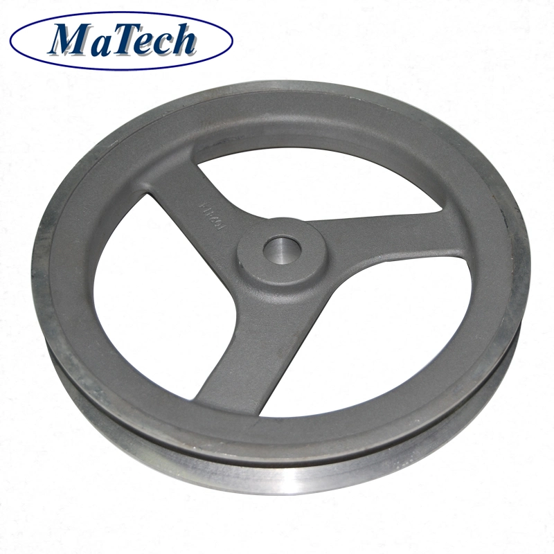 Fourdry Custom CNC Machining Aluminum Casting Pulley Wheel