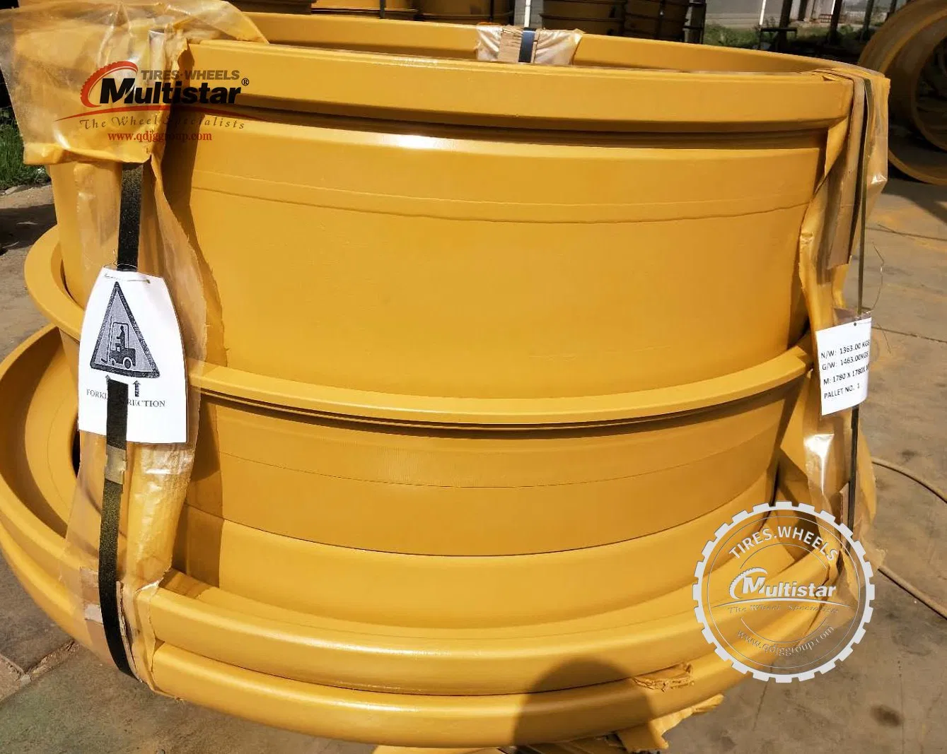 Heavy Duty Multi Pieces OTR Wheel Rim 51-26.00/5.0 for off-Road Vehicles